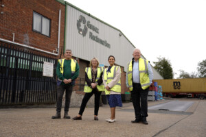 Priti Patel visits Essex Reclamation